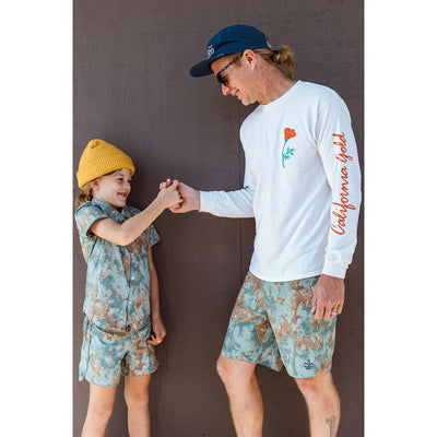 Mens Sea Abyss Turquoise Boardshorts