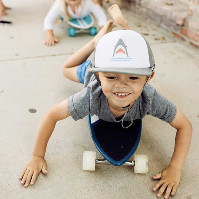 Shark Bite Trucker Hat – Heart of Gold Kids
