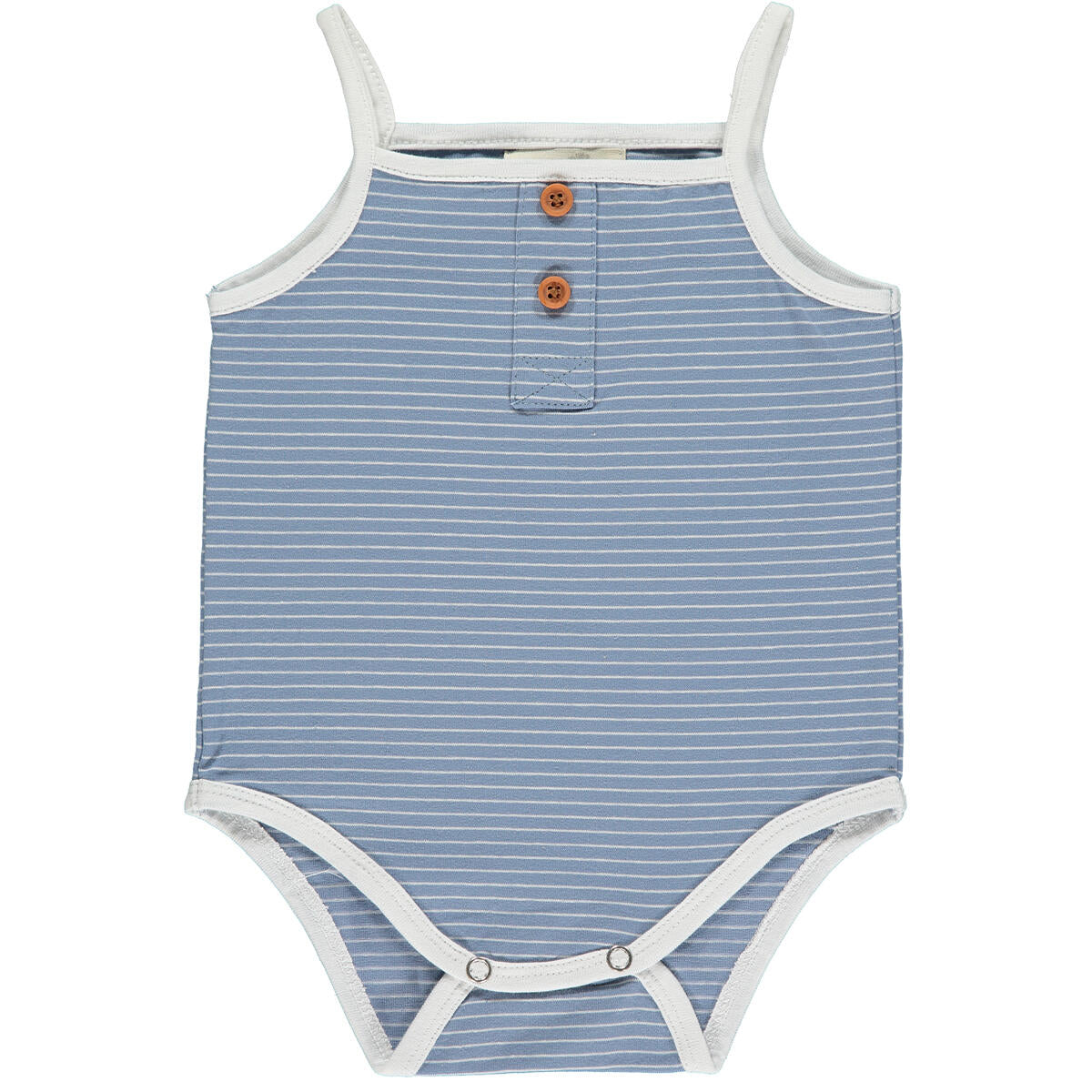 Karter Onesie Blue Stripe