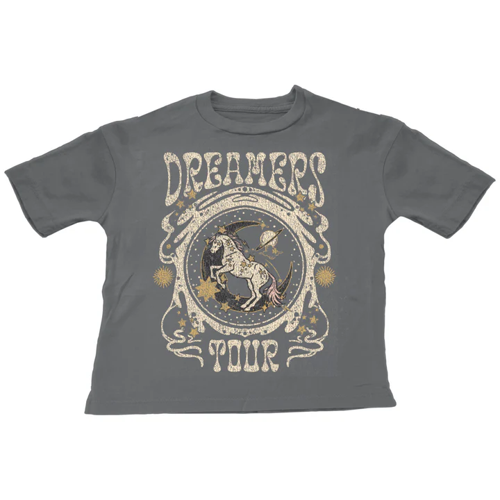 Dreamers Tours Super Tee / Vintage Black