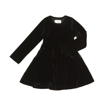 Merilee Dress | Black Velvet