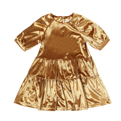 Alice Dress | Gold