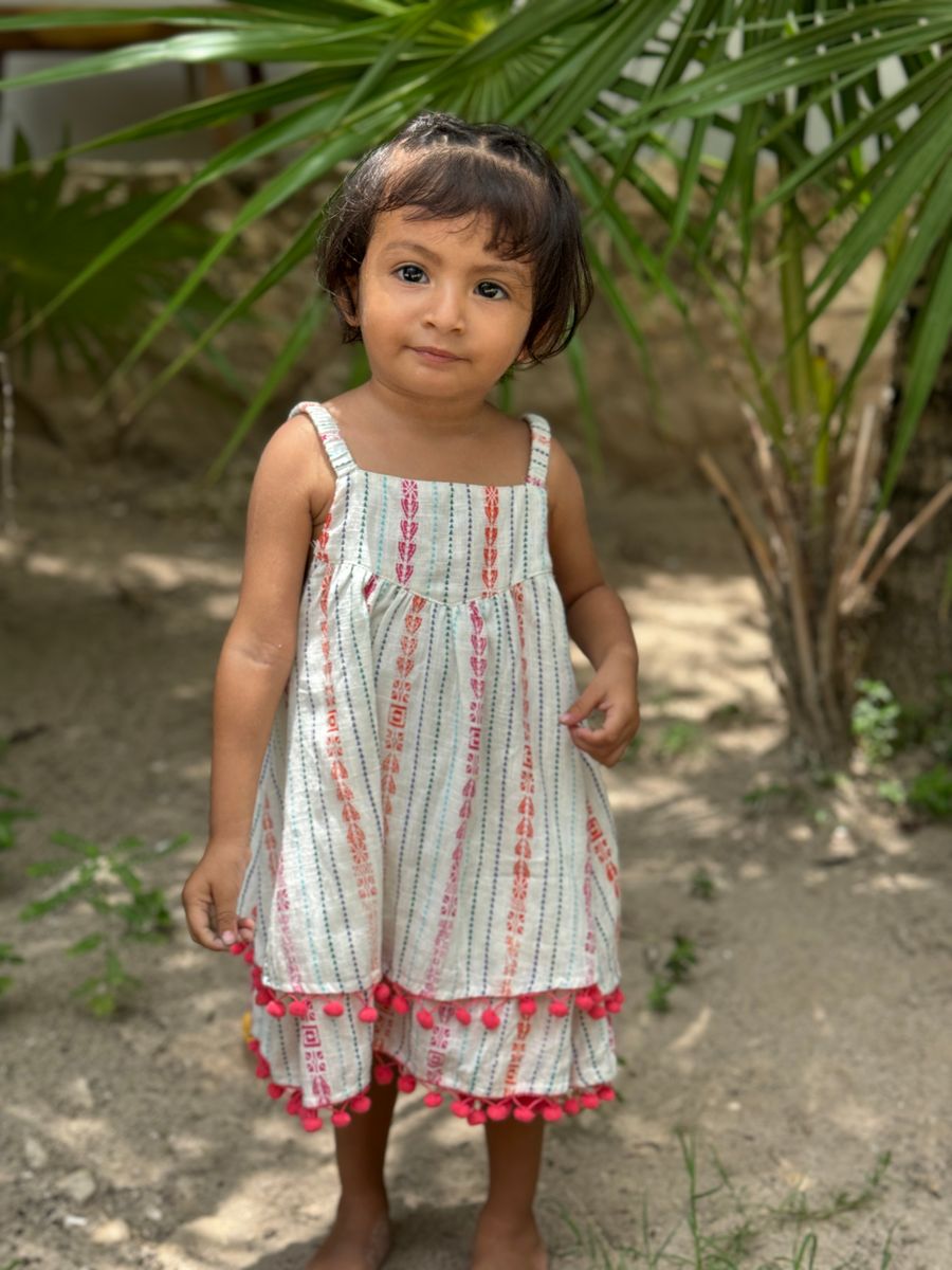 Strappy Trapeze Dress | Chichen Itza