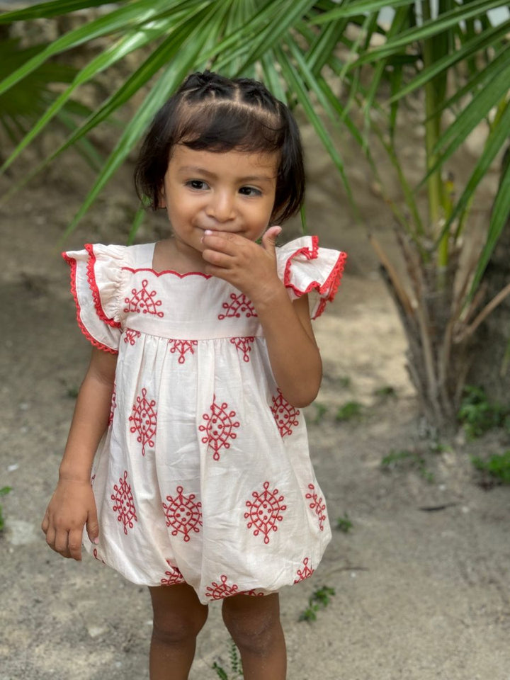 Tasseled Shortie Romper | Chichen Itza