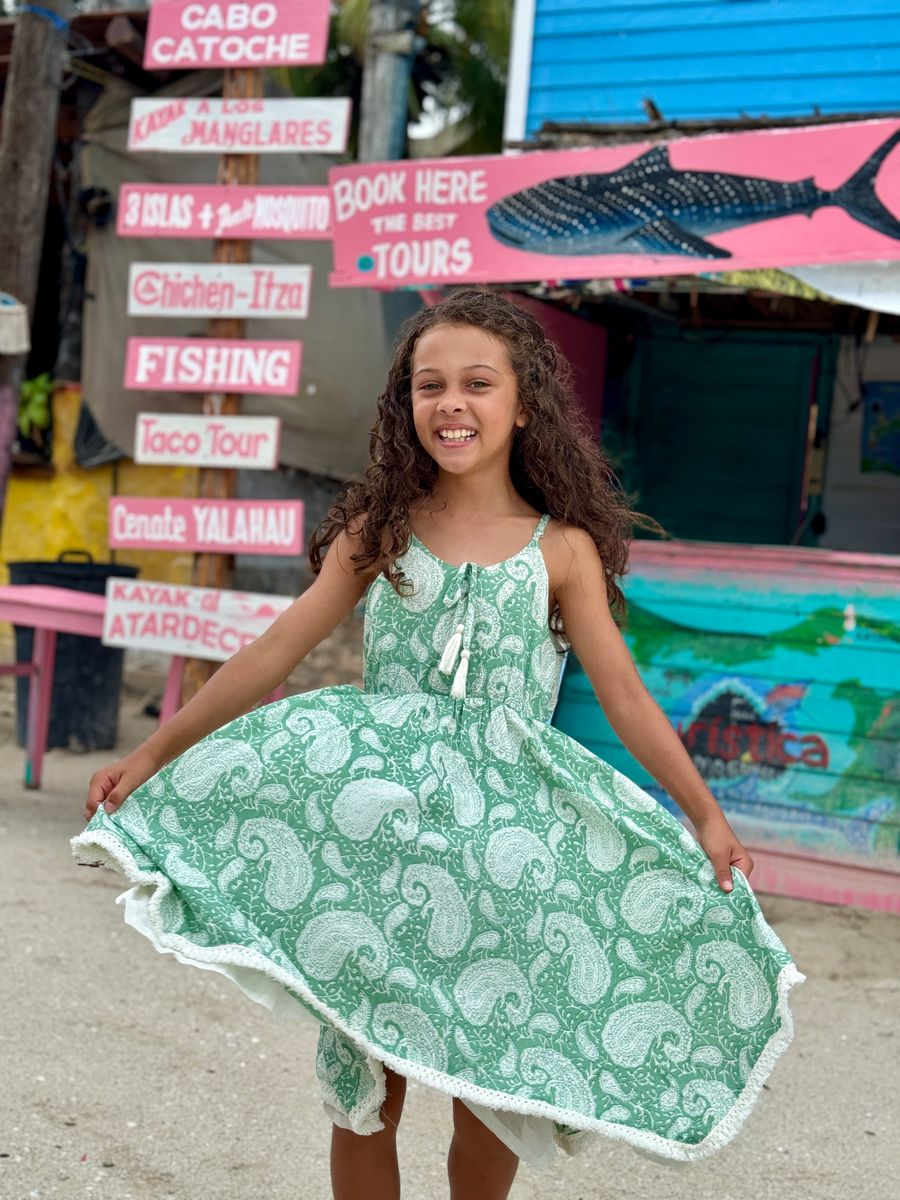 Handkerchief Hem Dress Bacalar