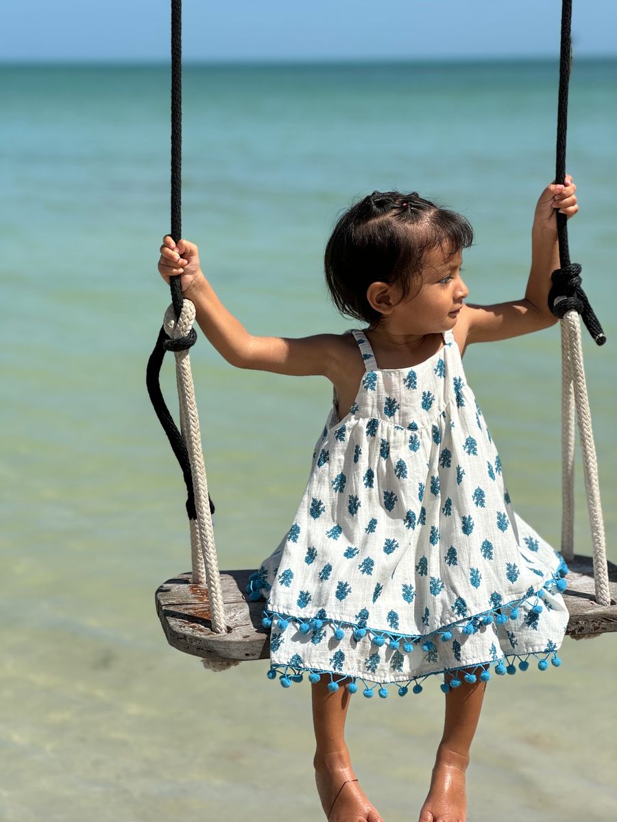 Strappy Trapeze Dress | Isla Holbox