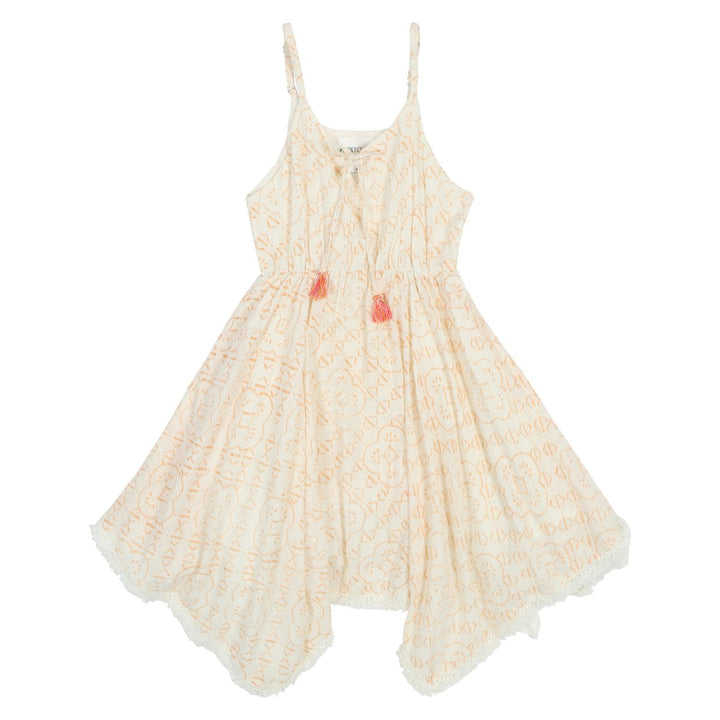 Handkerchief Hem Dress Chichen Itza