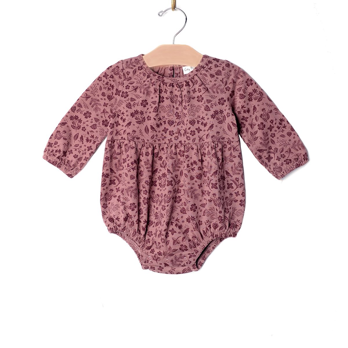 Plum Birds Romper