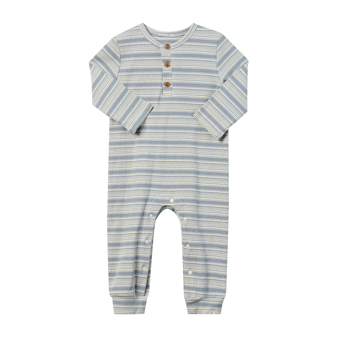 Mason Ribbed Henley Romper