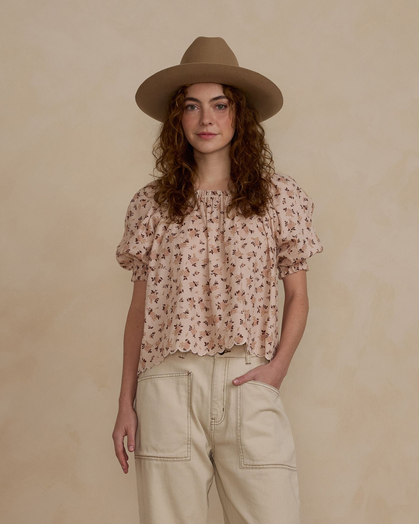 Womens Swing Top | Harvest Rose