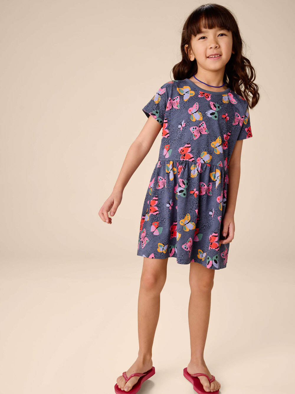 SS Twirl Dress | Butterflies