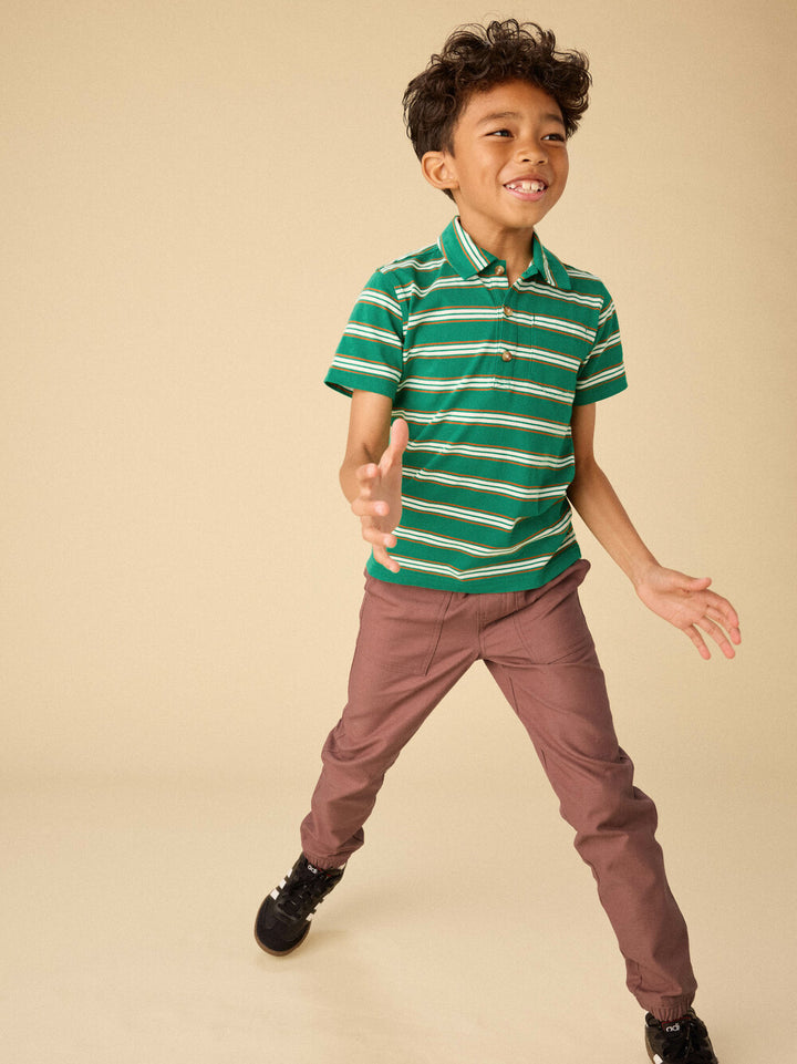 Game On Reverse Twill Joggers/Russet