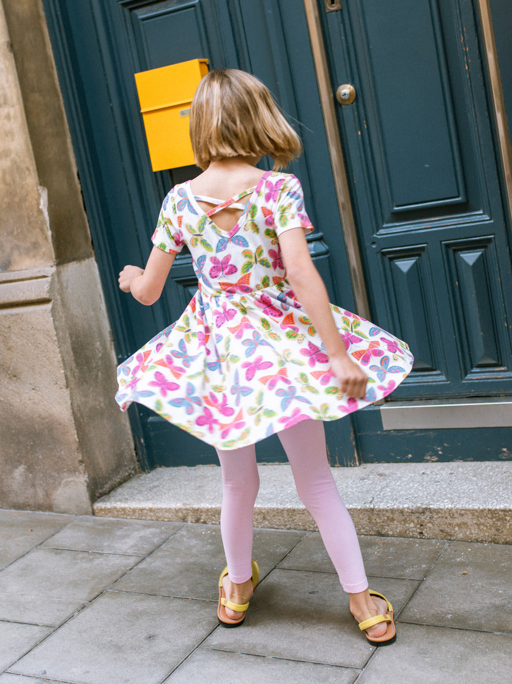 Short Sleeve Ballet Dress