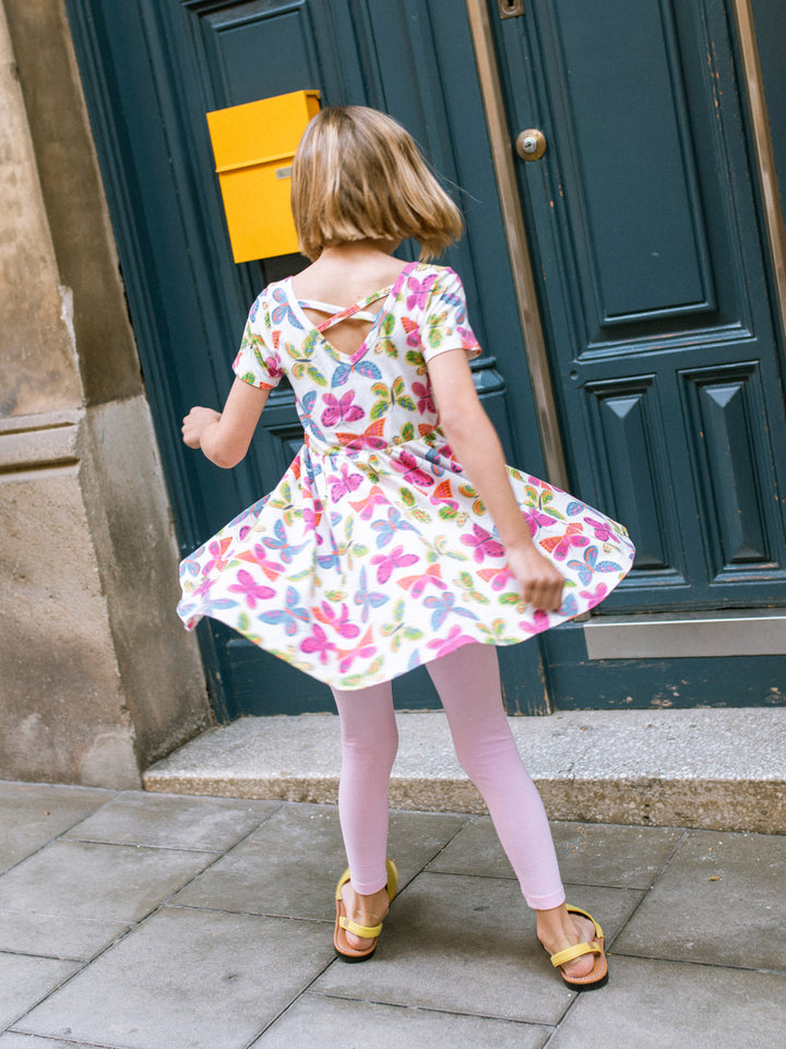 Short Sleeve Ballet Dress