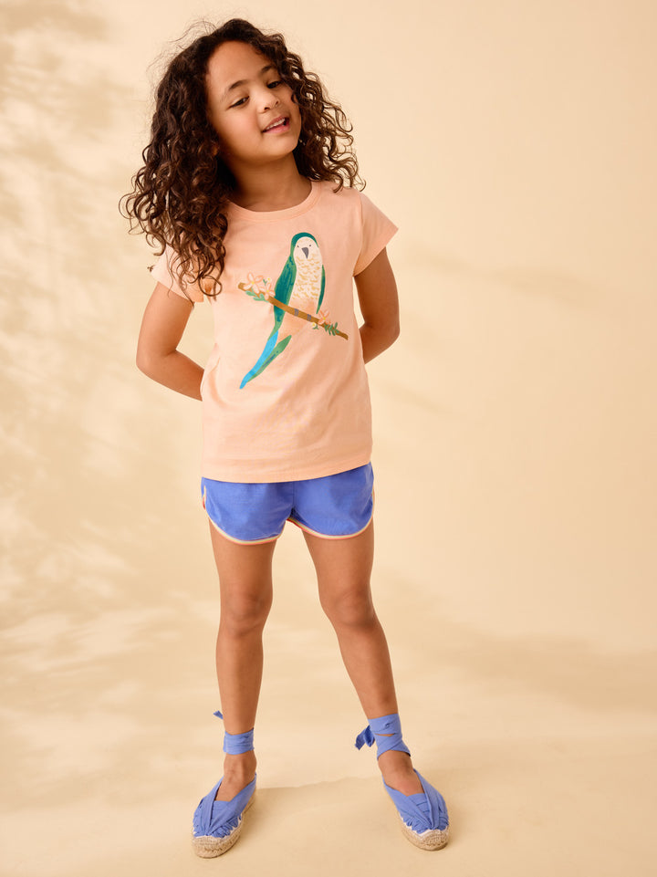 Rainbow Binding Track Shorts