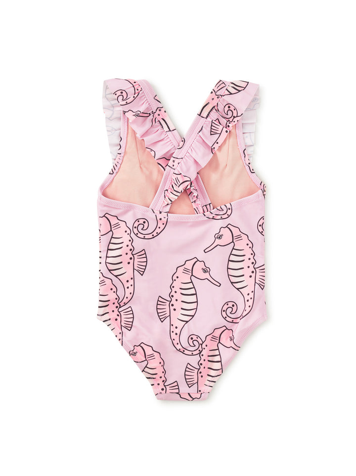 Ruffle One-Piece Swimsuit