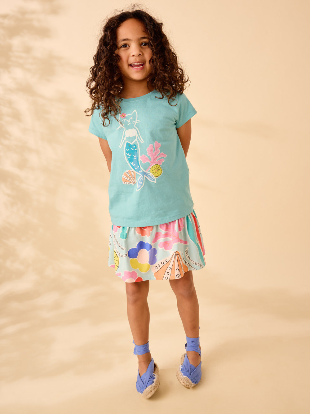 Sport Skort|Sea Floral