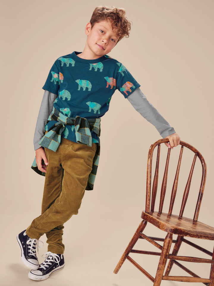 Corduroy Pant- Raw Umber