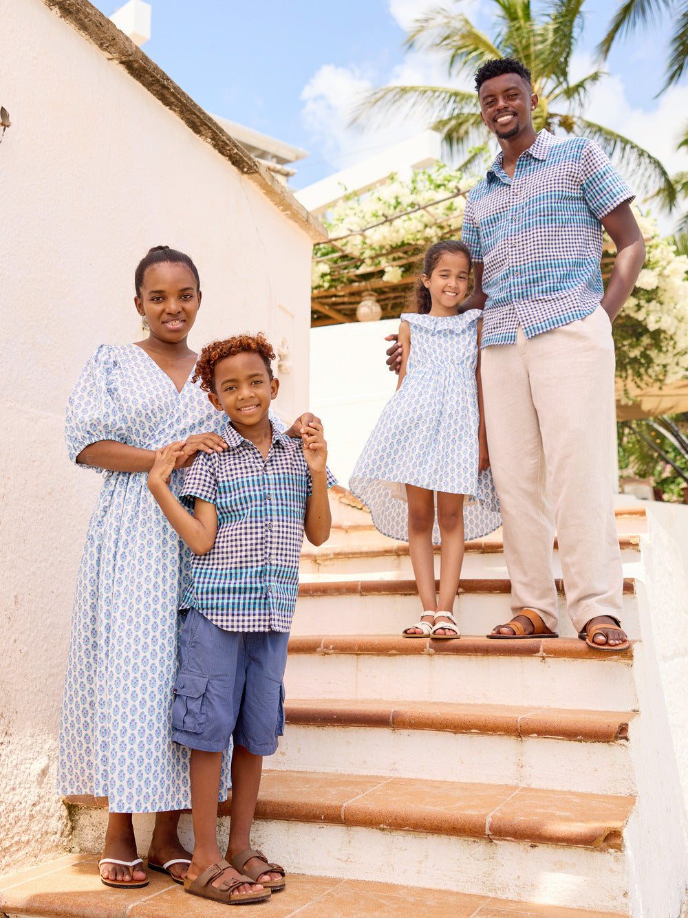 Mens Button-Up Woven Shirt/Nairobi Plaid