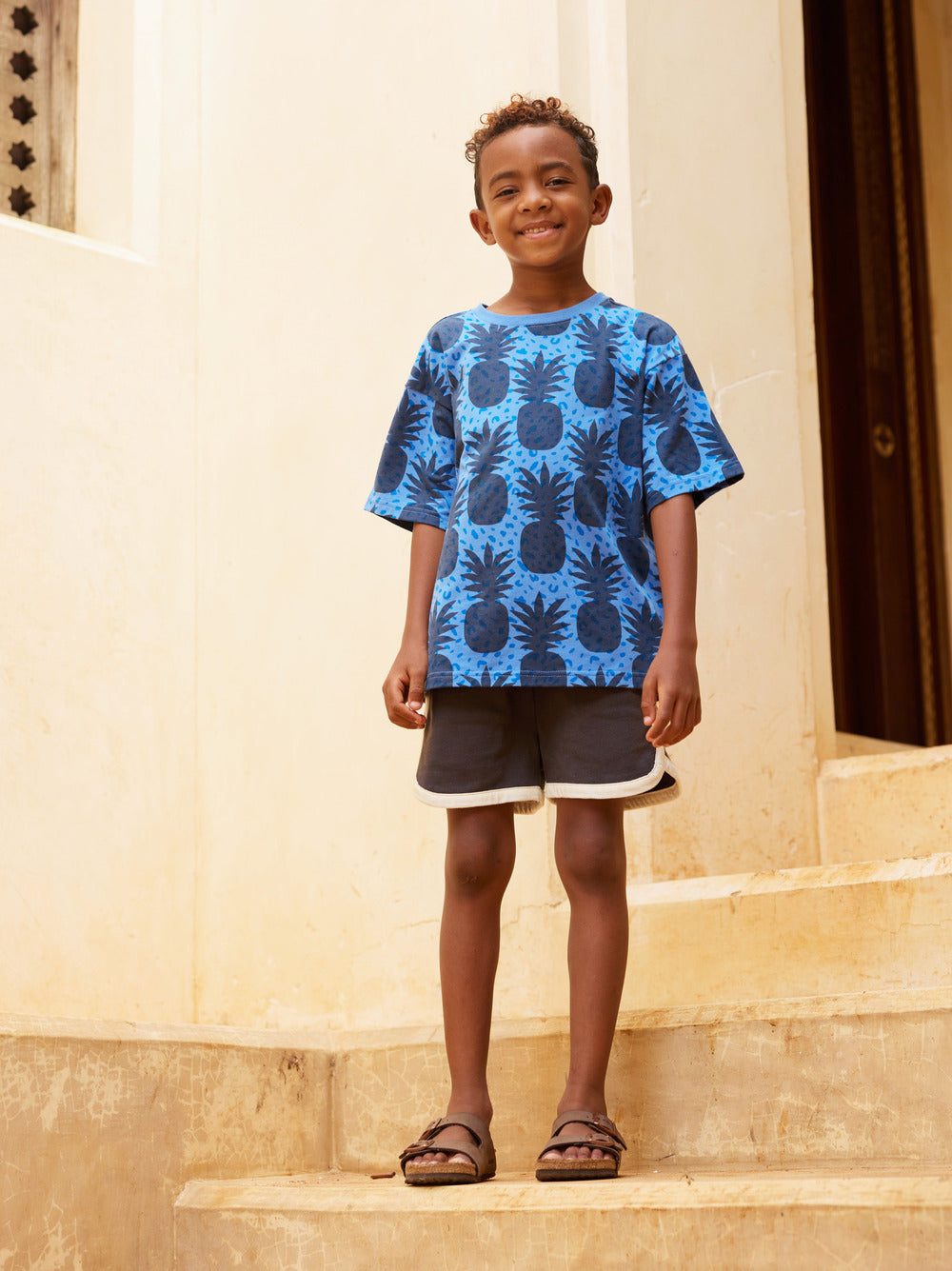 Easy Printed Tee /Spotted Pineapple