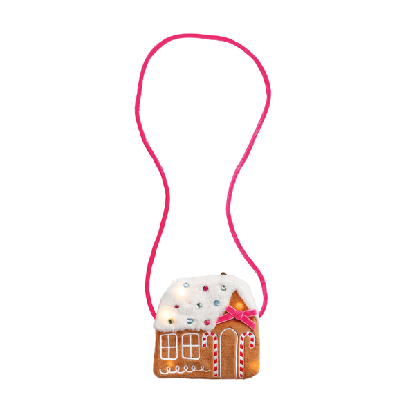 Gingerbread House Light Up Purse