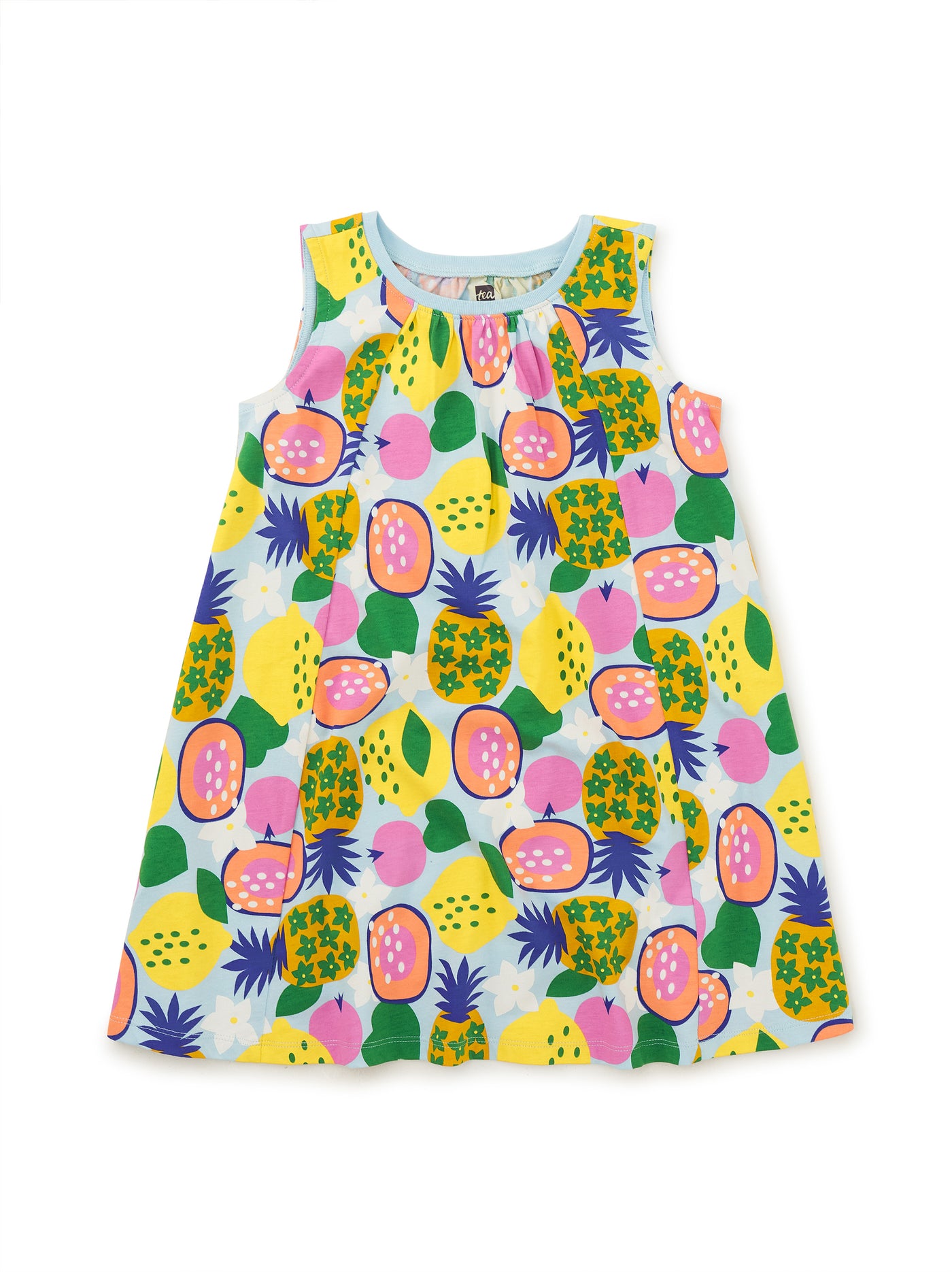 Tropical Fruit Trapeze Dress