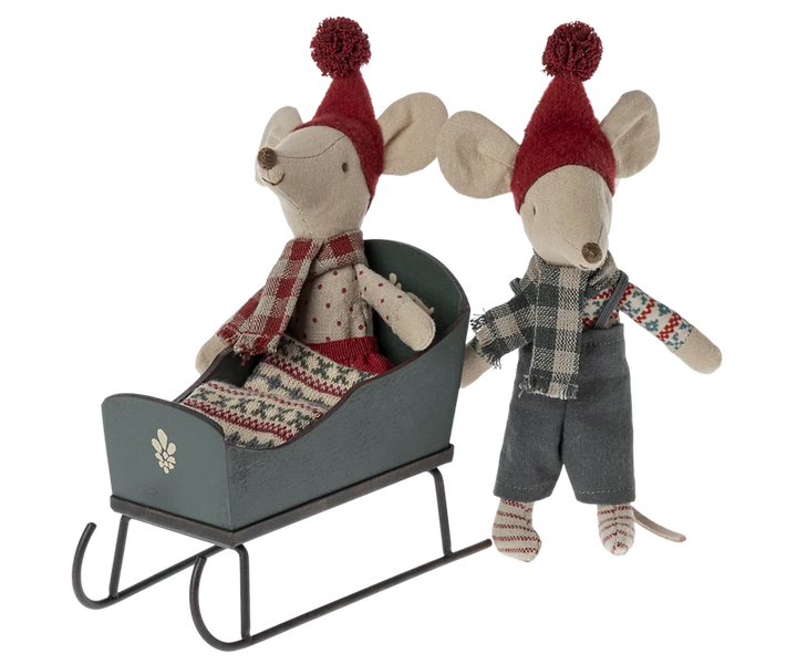 Sleigh Mouse Green
