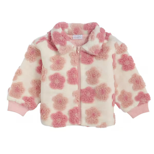 Flower Sherpa Jacket
