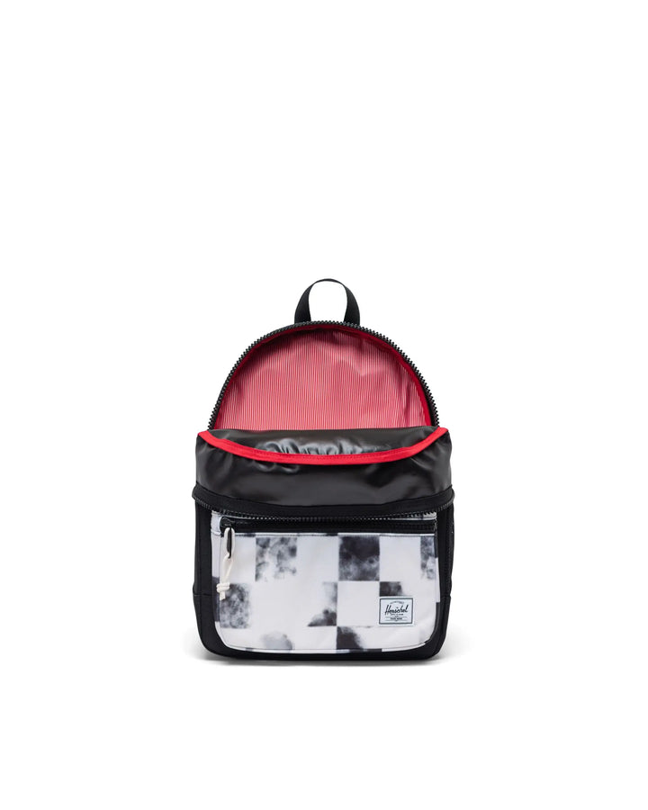 Herschel Heritage Backpack Black Distressed Checker