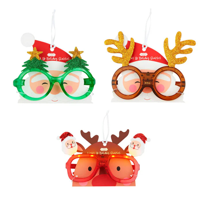 Holiday Light-Up Glasses