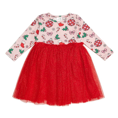 Disco Holisay LS Tutu Dress