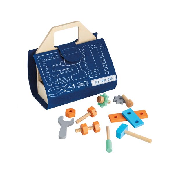 Wood Tool Kit Toy Set