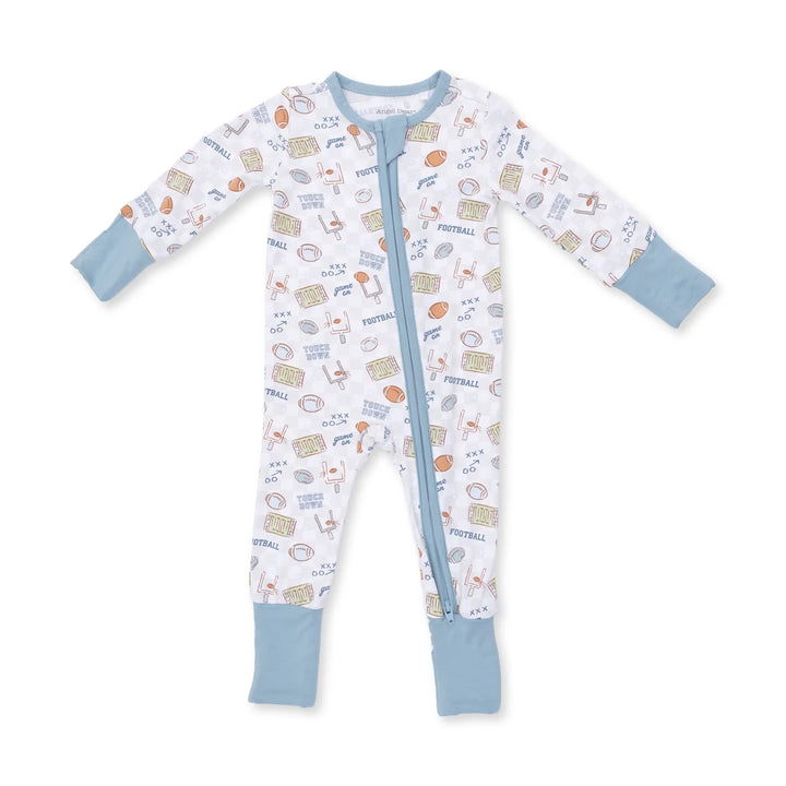 Football Check  Convertible Romper