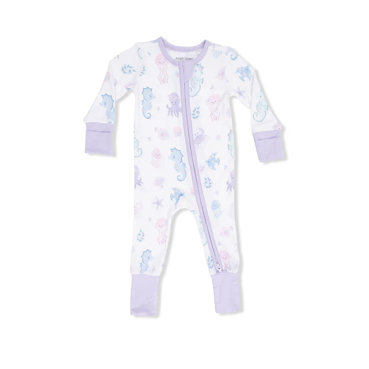Floral Sea Creatures Convertible Romper