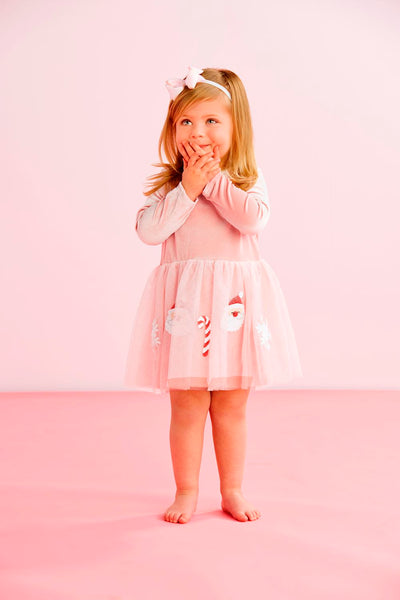 Candy Cane Santa Tutu Dress