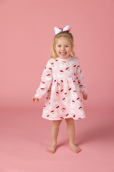 Santa Sweatshirt Dress