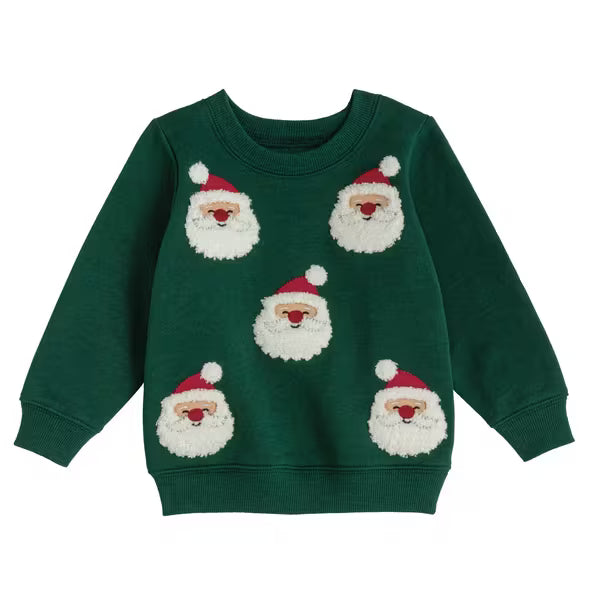 Santa Sweatshirt Green