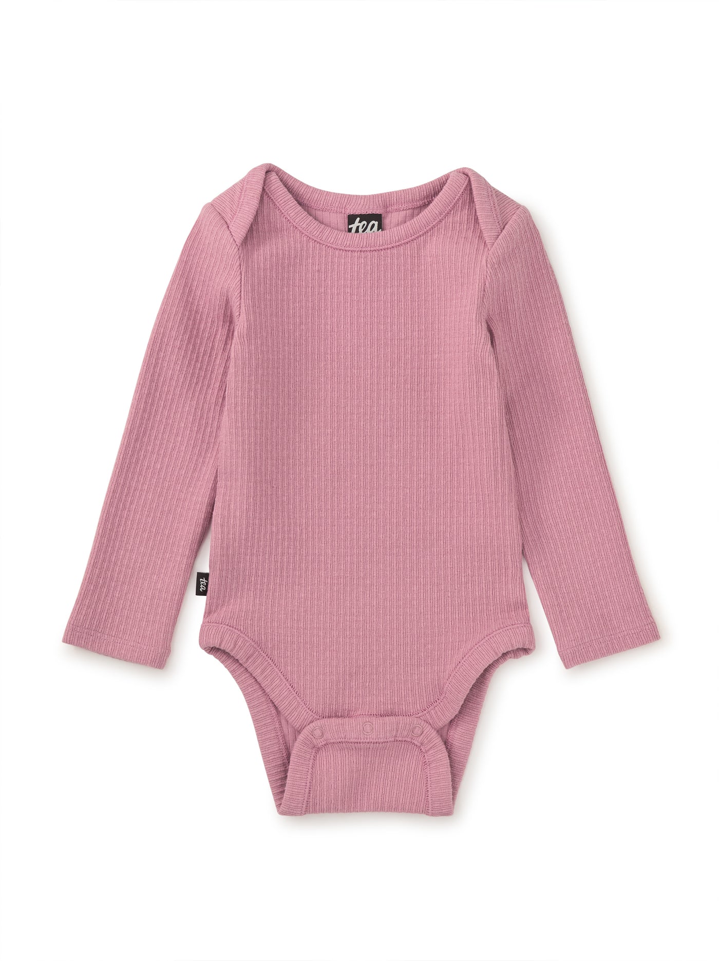 Lap Shoulder Baby Bodysuit / Antique Rose