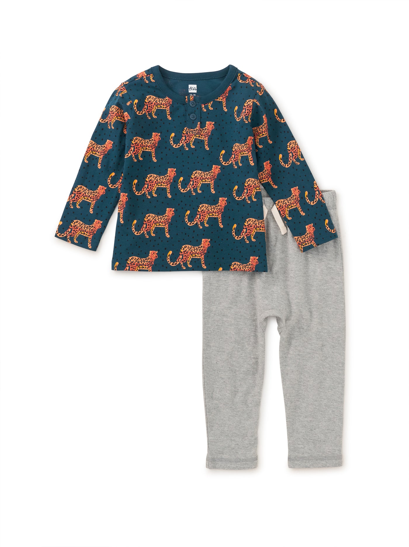 Henley Baby Set | Anatolian Leopards