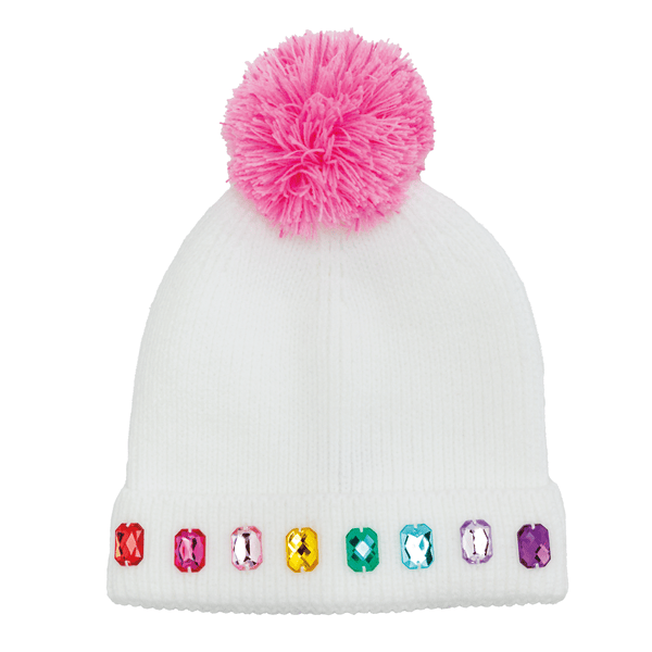 Rainbow  Rhinestone Beanie