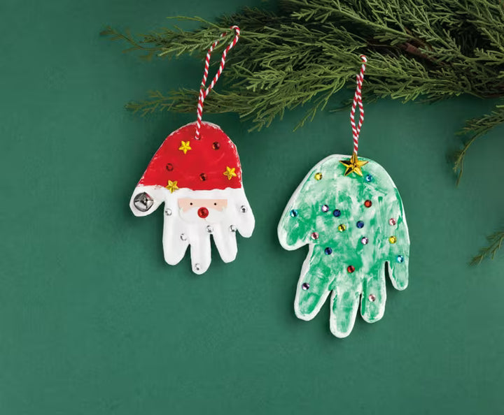 Christmas Handprint Ornament Kit