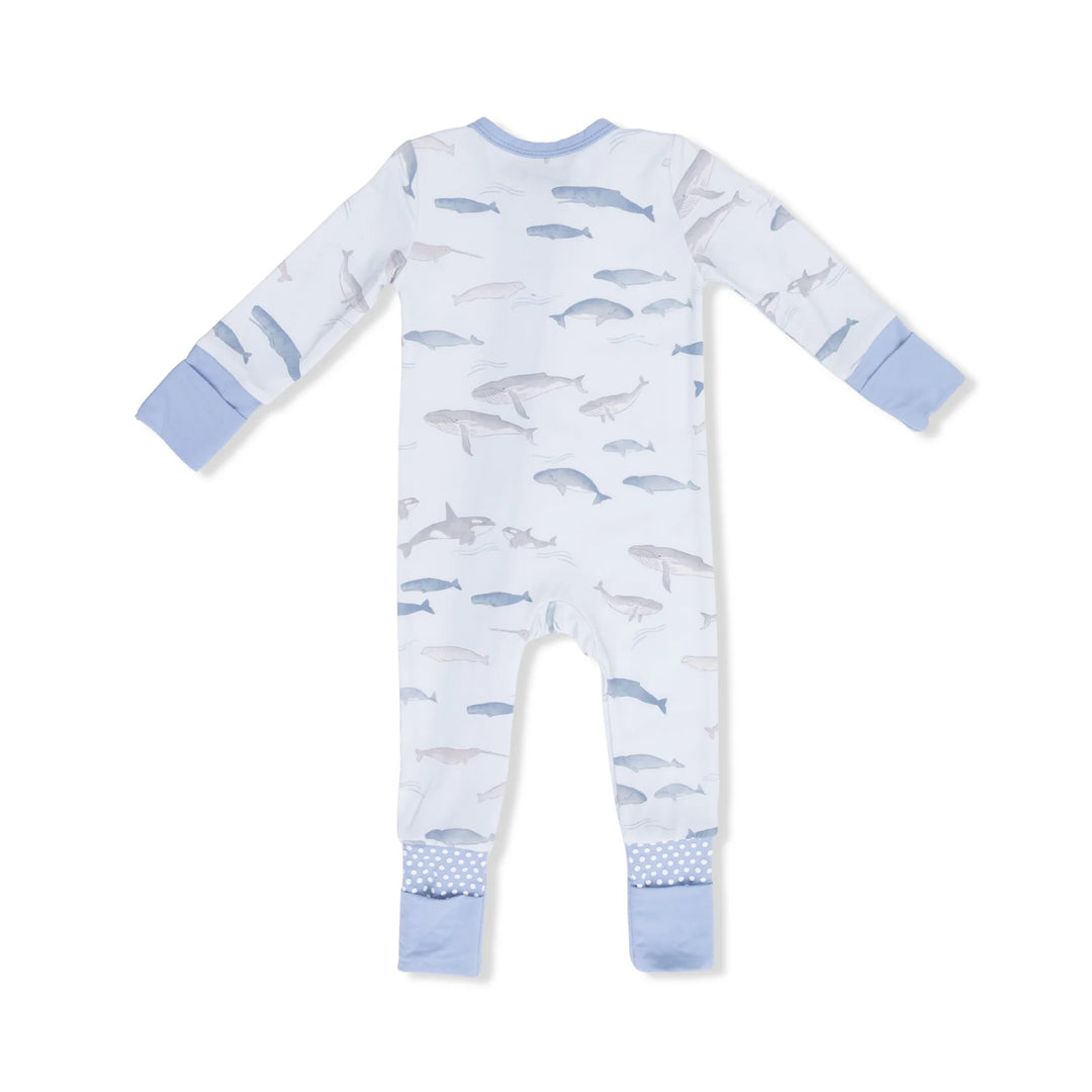 Little Whales - Convertible Romper