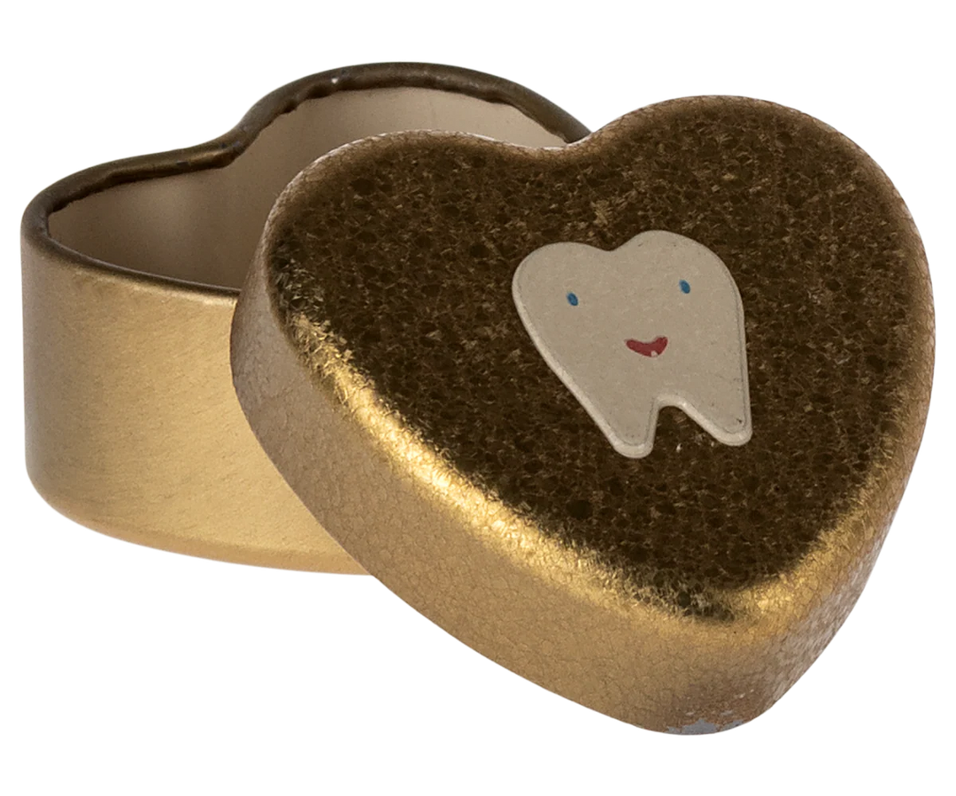 Tooth Box Small-Gold