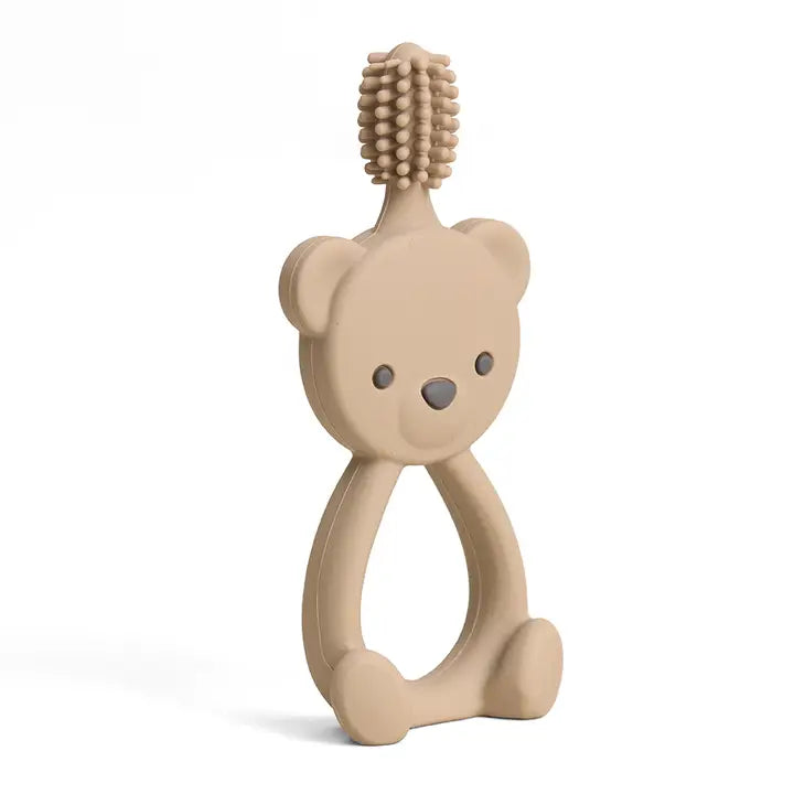 Bear Silicone Training Toothbrush