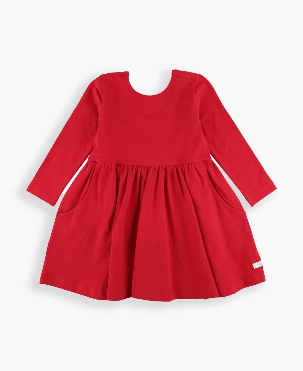 Red Twirl Dress