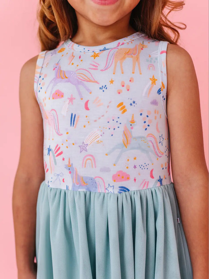 Unicorn Bamboo & Tulle Dress