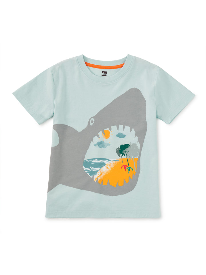 Shark Bite Beach Graphic Tee