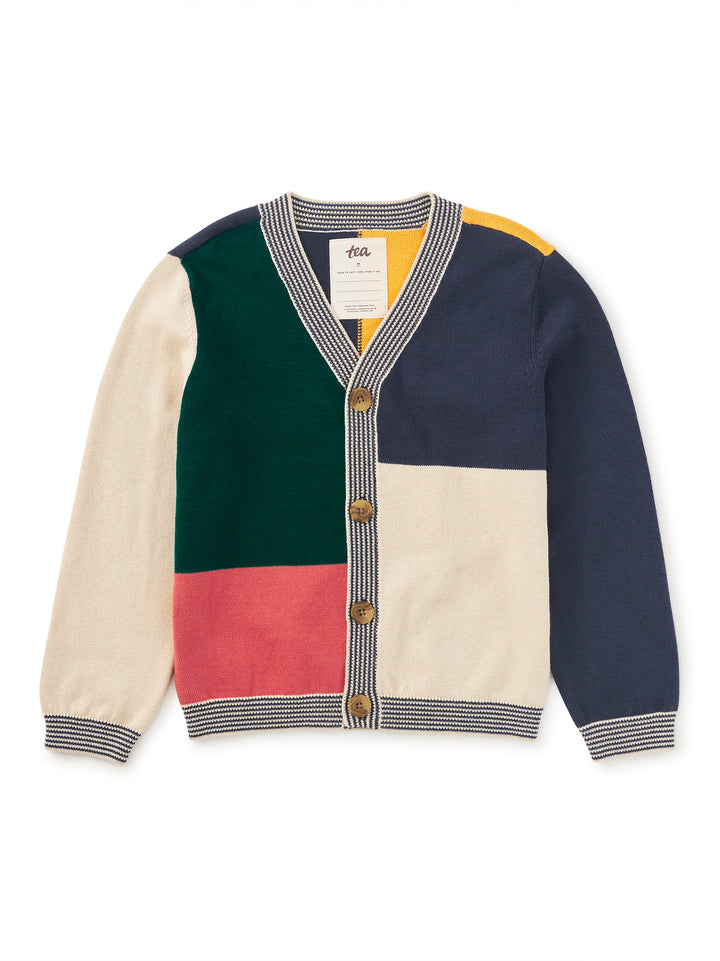 Colorblock Cardigan