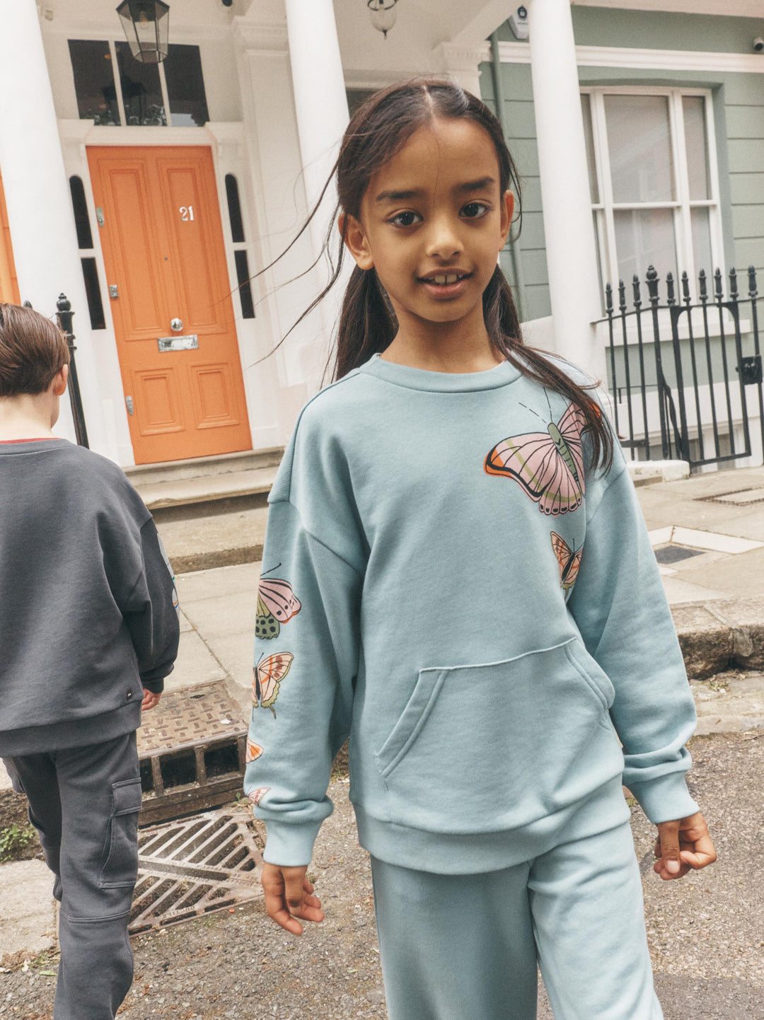 Butterfly Kanga Popover-/Tourmaline