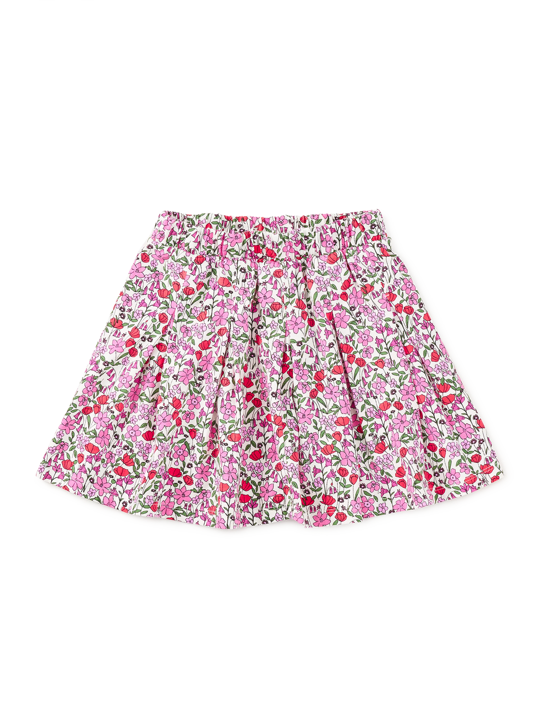 Pleated Jersey Skirt-Somerset Meadow